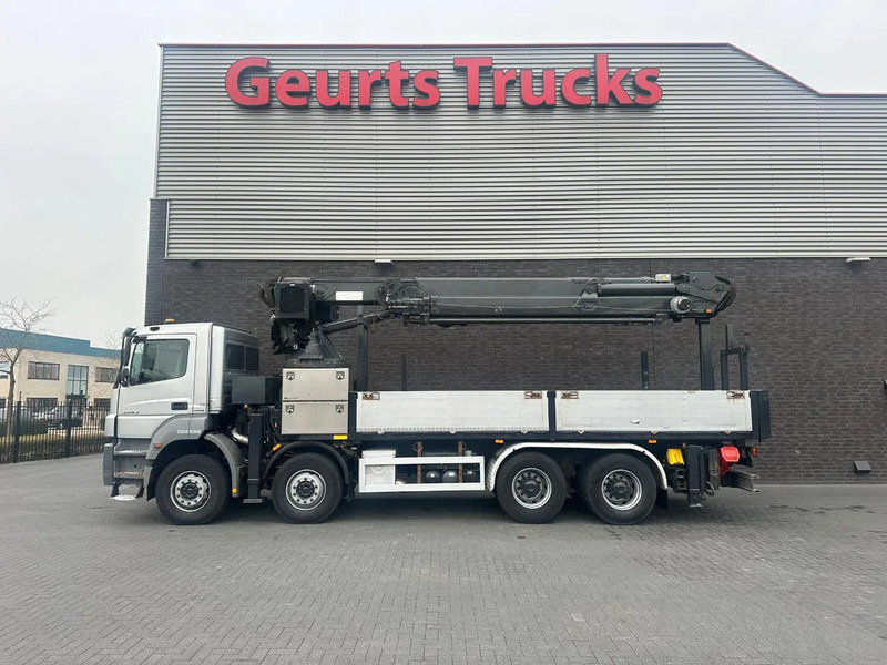 Mercedes-Benz Axor 3243 8X4 BB + MKG HMK 350 + JIB MONTAGEKRAN/DACHDECKERKRAN/KRAAN/GRUA - Crane truck: picture 1 Mercedes-Benz Axor 3243 8X4 BB + MKG HMK 350 + JIB MONTAGEKRAN/DACHDECKERKRAN/KRAAN/GRUA - Crane truck: picture 1