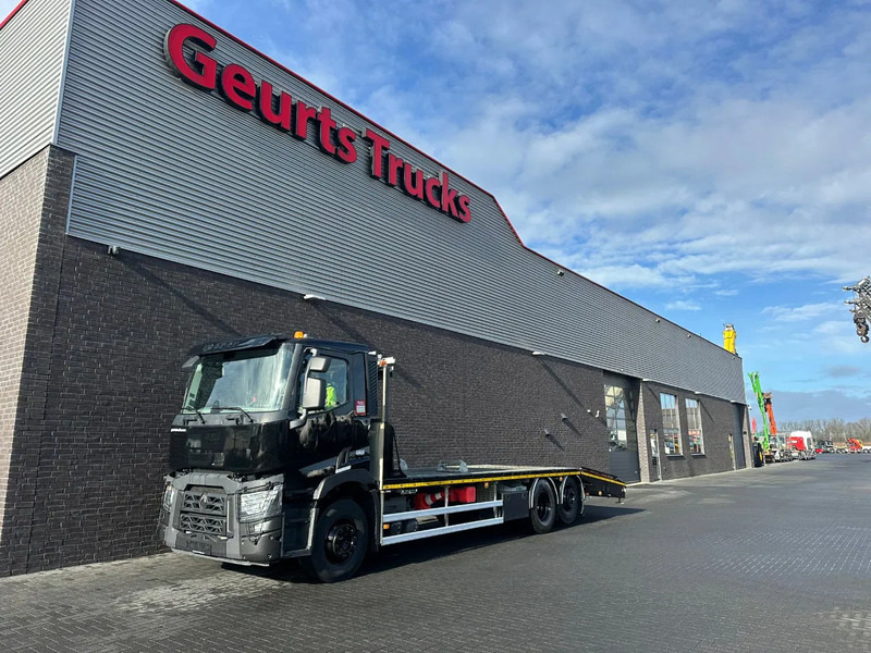 Renault C 440 6X2 OPRIJWAGEN/MACHINE TRANSPORTER/PLATEAU/ - Autotransporter truck: picture 2 Renault C 440 6X2 OPRIJWAGEN/MACHINE TRANSPORTER/PLATEAU/ - Autotransporter truck: picture 2