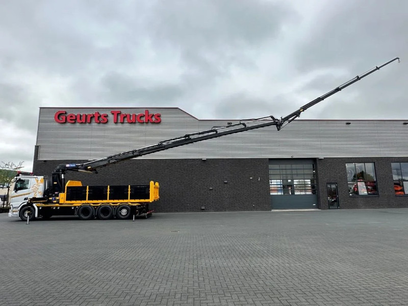 Scania R530 V8 NGS 8X4 TRIDEM MET HYVA 2Z KIPPER + HMF 5020-K6 + JIB FJ1000-K5 KRAAN/KRAN/CRANE/GRUA - Crane truck: picture 4 Scania R530 V8 NGS 8X4 TRIDEM MET HYVA 2Z KIPPER + HMF 5020-K6 + JIB FJ1000-K5 KRAAN/KRAN/CRANE/GRUA - Crane truck: picture 4