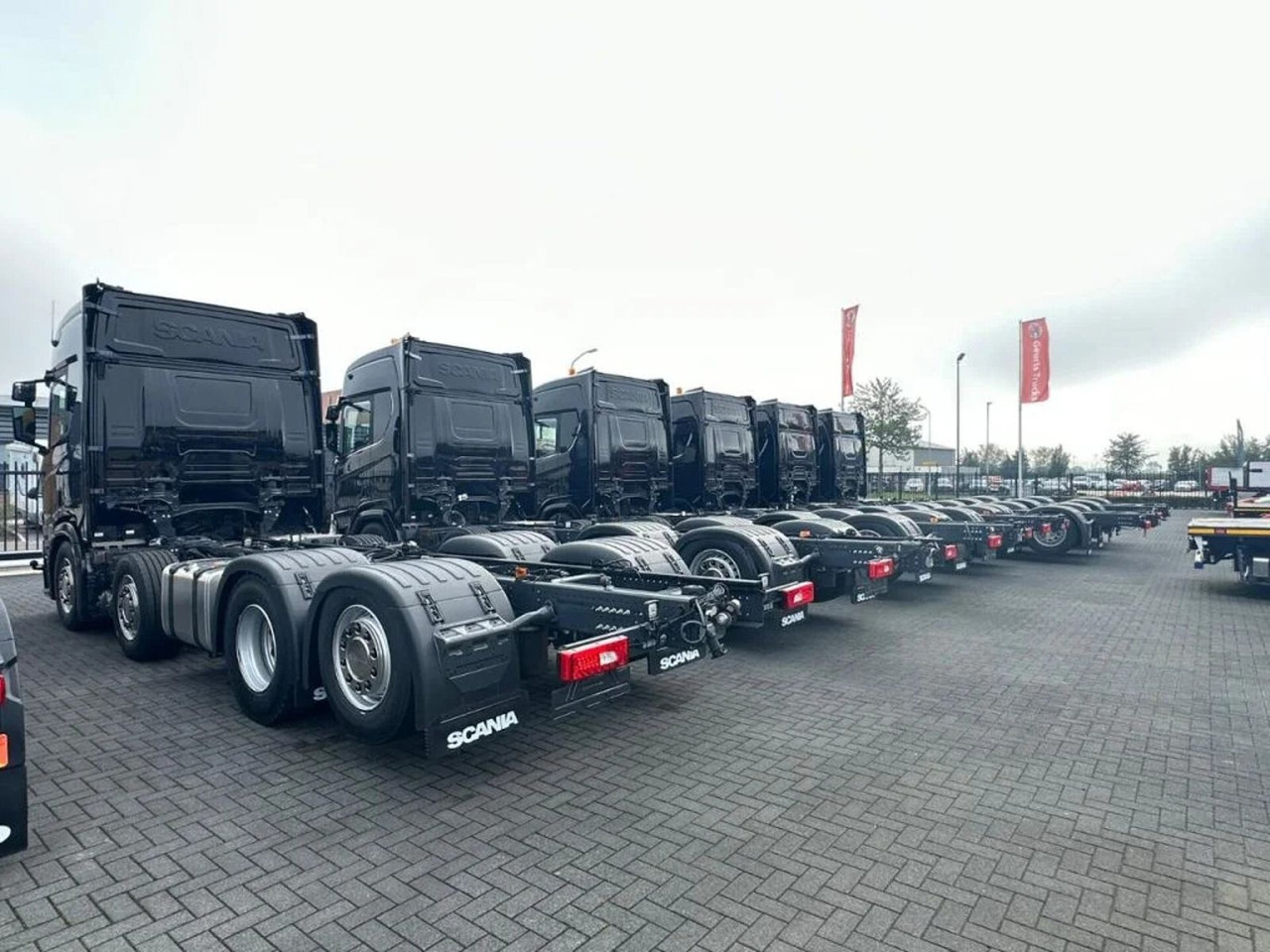 Cab chassis truck Scania R540 NGS 10X4 TRIDEM CHASSIS NIEUW/NEUE/NEW FULL: picture 28