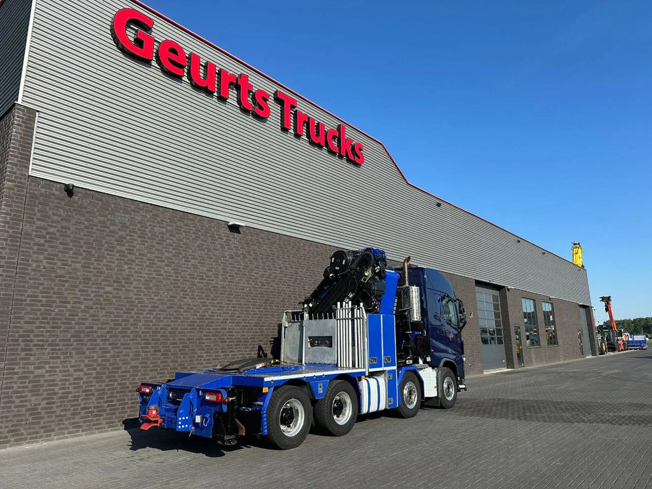 Volvo FH 540 8X4 TREKKER / BAKWAGEN MET PALFINGER PK13 leasing Volvo FH 540 8X4 TREKKER / BAKWAGEN MET PALFINGER PK13: picture 13