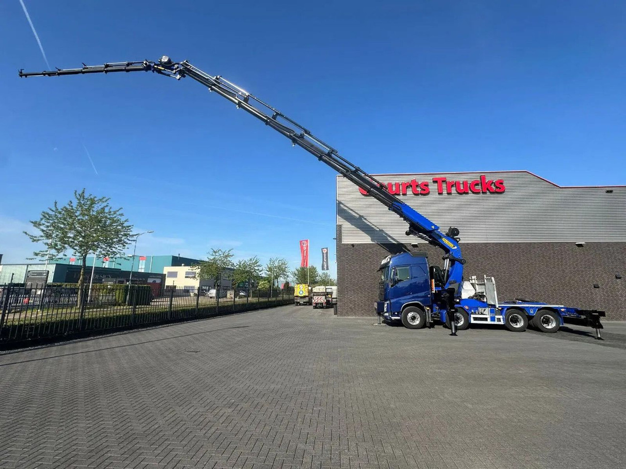 Volvo FH 540 8X4 TREKKER / BAKWAGEN MET PALFINGER PK13 - Crane truck: picture 5 Volvo FH 540 8X4 TREKKER / BAKWAGEN MET PALFINGER PK13 - Crane truck: picture 5