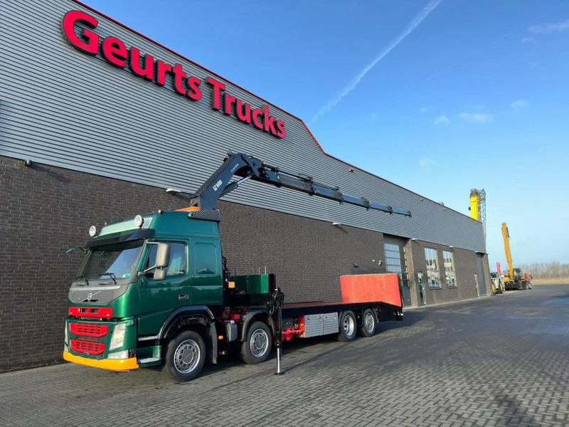 Volvo FM 500 8X2 OPRIJWAGEN/MACHINE TRANSPORTER + HIAB 322 EP-5 HIPRO KRAAN/KRAN/CRANE/GRUA - Crane truck: picture 2 Volvo FM 500 8X2 OPRIJWAGEN/MACHINE TRANSPORTER + HIAB 322 EP-5 HIPRO KRAAN/KRAN/CRANE/GRUA - Crane truck: picture 2