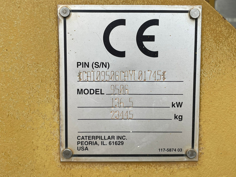 Wheel loader Caterpillar 950G: picture 17