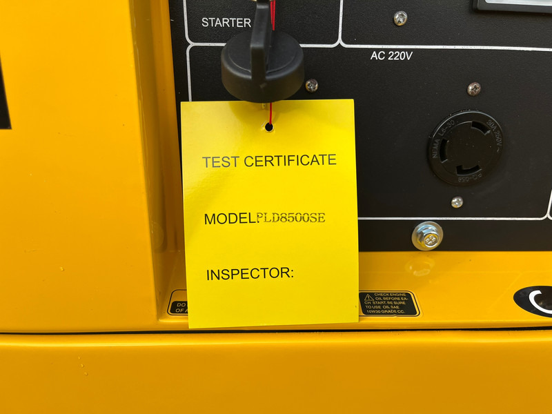 New Generator set Giga power 8 KVA silent generator set - PLD8500SE: picture 9