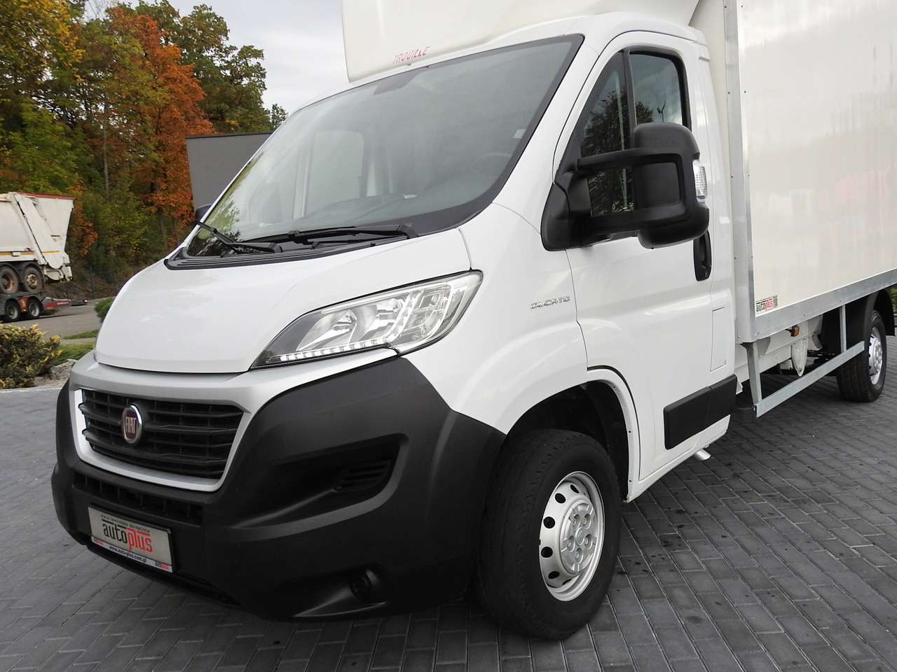 Closed box van FIAT DUCATO BOX LIFT 8 PALLETS CRUISE CONTROL NAVIGATION AIR CONDITIONING LED LIGHTS  130HP: picture 20