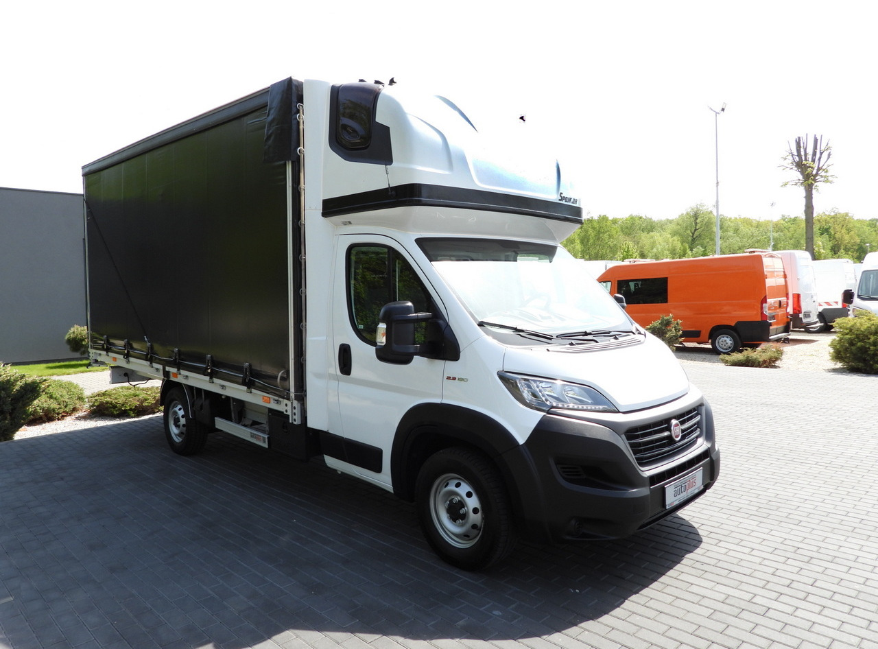FIAT DUCATO TARPAULIN 10 PALLETS WEBASTO CRUISE CONTROL AIR CONDITIONING LED LIGHTS PNEUMATICS 160HP - Curtain side van: picture 4 FIAT DUCATO TARPAULIN 10 PALLETS WEBASTO CRUISE CONTROL AIR CONDITIONING LED LIGHTS PNEUMATICS 160HP - Curtain side van: picture 4