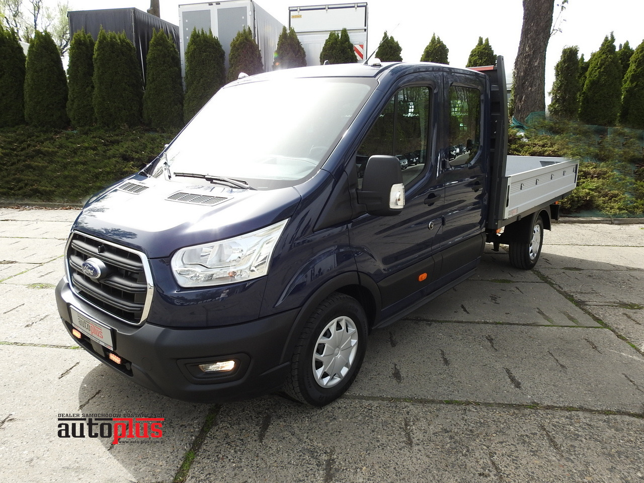 FORD TRANSIT STAKE BODY DOUBLE CABIN DOKA 7 SEATS CRUISE CONTROL AIR CONDITIONING LED LIGHTS 130HP - Open body delivery van: picture 1 FORD TRANSIT STAKE BODY DOUBLE CABIN DOKA 7 SEATS CRUISE CONTROL AIR CONDITIONING LED LIGHTS 130HP - Open body delivery van: picture 1
