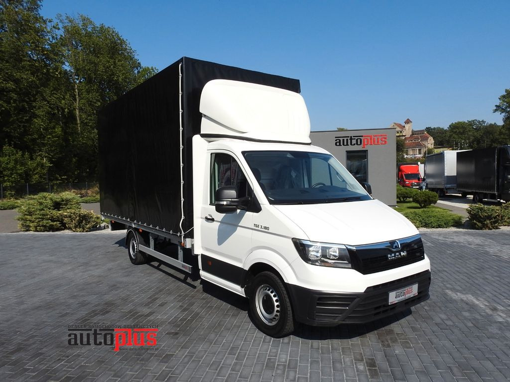 MAN TGE PRITSCHE PLANE 10 PALETTEN KLIMAANLAGE 180PS - Curtain side van: picture 1 MAN TGE PRITSCHE PLANE 10 PALETTEN KLIMAANLAGE 180PS - Curtain side van: picture 1