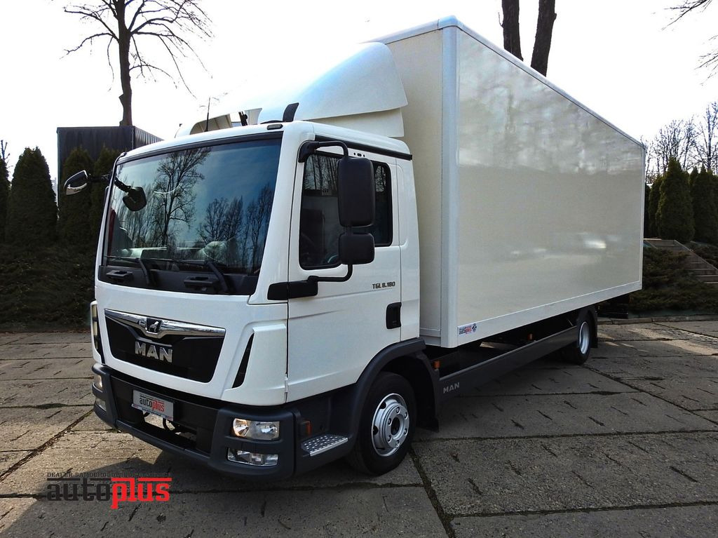 MAN TGL 8.18 KOFFER 16 PALETTEN ZWILLINGSRÄDER - Closed box van: picture 1 MAN TGL 8.18 KOFFER 16 PALETTEN ZWILLINGSRÄDER - Closed box van: picture 1