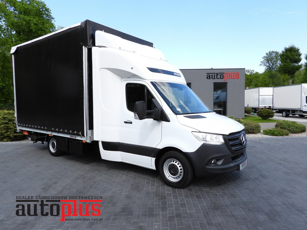 MERCEDES SPRINTER 316 TARPAULIN LIFT 10 PALLETS WEBASTO CRUISE CONTROL PNEUMATICS AIR CONDITIONING 160HP - Curtain side van: picture 1 MERCEDES SPRINTER 316 TARPAULIN LIFT 10 PALLETS WEBASTO CRUISE CONTROL PNEUMATICS AIR CONDITIONING 160HP - Curtain side van: picture 1