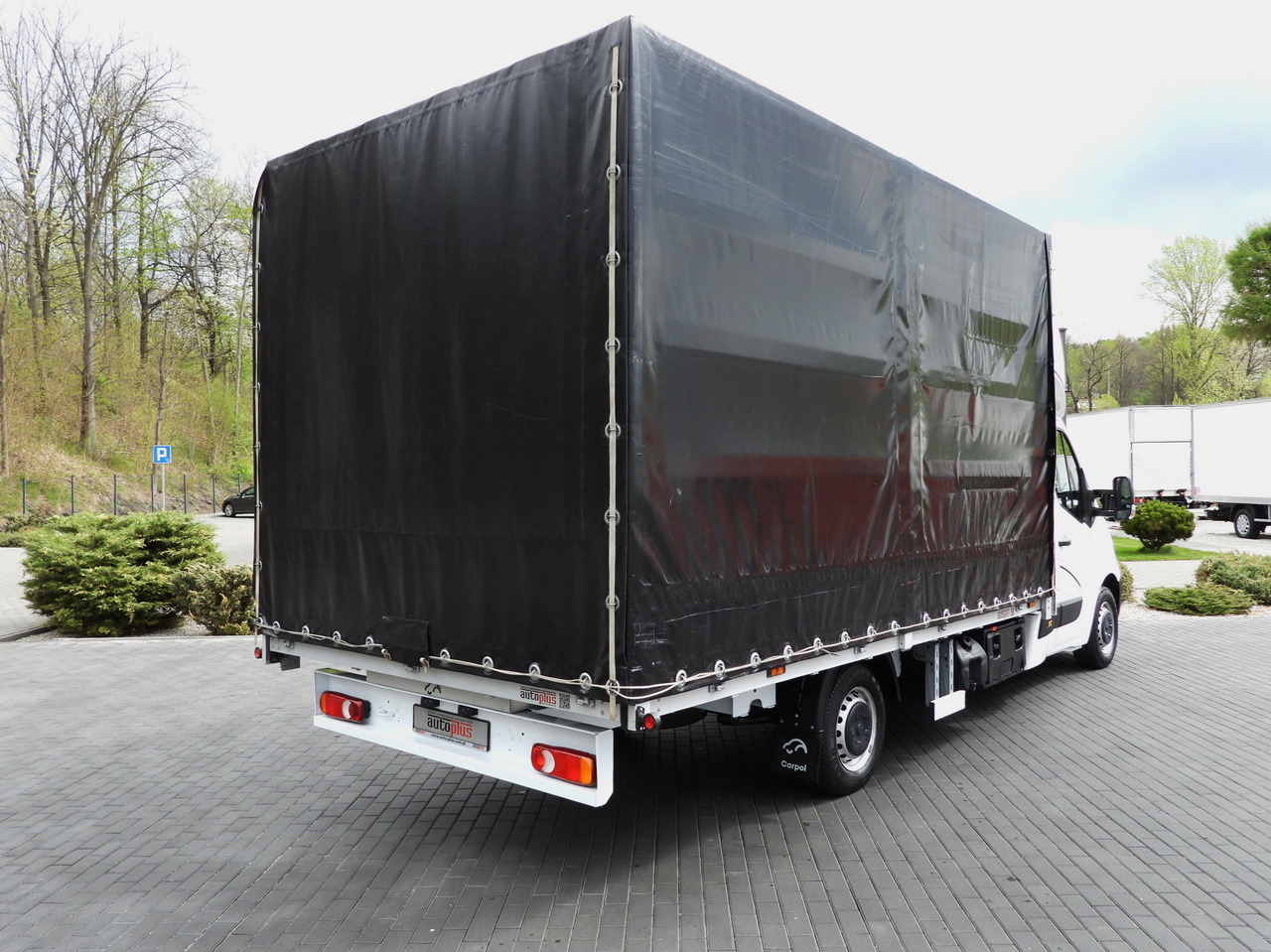 OPEL MOVANO TARPAULIN 10 PALLETS WEBASTO CRUISE CONTROL LED LIGHTS PNEUMATICS AIR CONDITIONING 165HP - Curtain side van: picture 3 OPEL MOVANO TARPAULIN 10 PALLETS WEBASTO CRUISE CONTROL LED LIGHTS PNEUMATICS AIR CONDITIONING 165HP - Curtain side van: picture 3