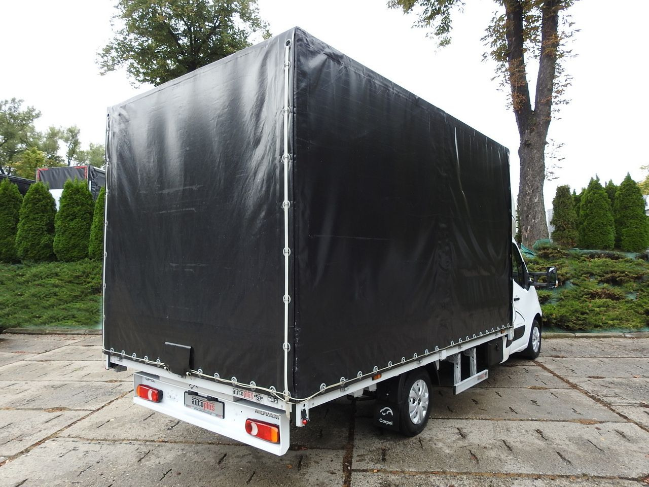 OPEL MOVANO TARPAULIN 10 PALLETS WEBASTO CRUISE CONTROL LED LIGHTS PNEUMATICS AIR CONDITIONING 165HP - Curtain side van: picture 3 OPEL MOVANO TARPAULIN 10 PALLETS WEBASTO CRUISE CONTROL LED LIGHTS PNEUMATICS AIR CONDITIONING 165HP - Curtain side van: picture 3