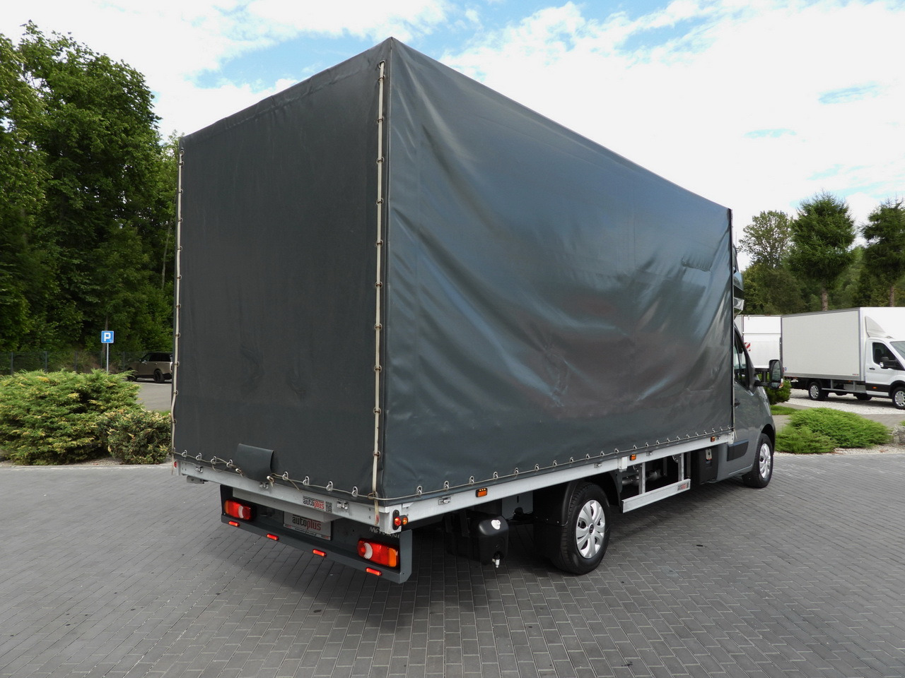 OPEL MOVANO TARPAULIN 10 PALLETS WEBASTO CRUISE CONTROL LED LIGHTS PNEUMATICS AIR CONDITIONING 165HP - Curtain side van: picture 3 OPEL MOVANO TARPAULIN 10 PALLETS WEBASTO CRUISE CONTROL LED LIGHTS PNEUMATICS AIR CONDITIONING 165HP - Curtain side van: picture 3
