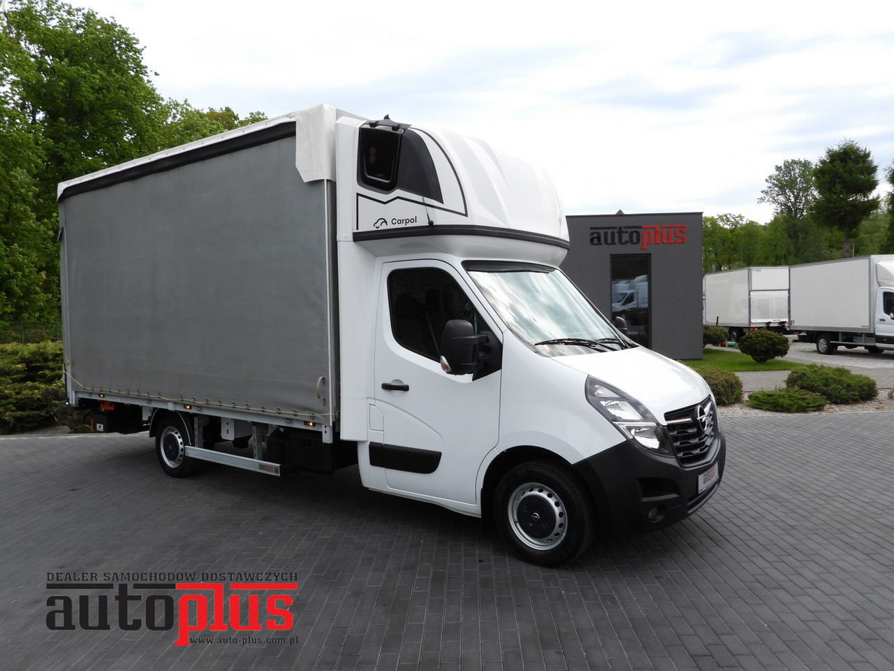 OPEL MOVANO TARPAULIN LIFT 9 PALLETS WEBASTO CRUISE CONTROL LED LIGHTS PNEUMATICS AIR CONDITIONING 165HP - Curtain side van: picture 1 OPEL MOVANO TARPAULIN LIFT 9 PALLETS WEBASTO CRUISE CONTROL LED LIGHTS PNEUMATICS AIR CONDITIONING 165HP - Curtain side van: picture 1