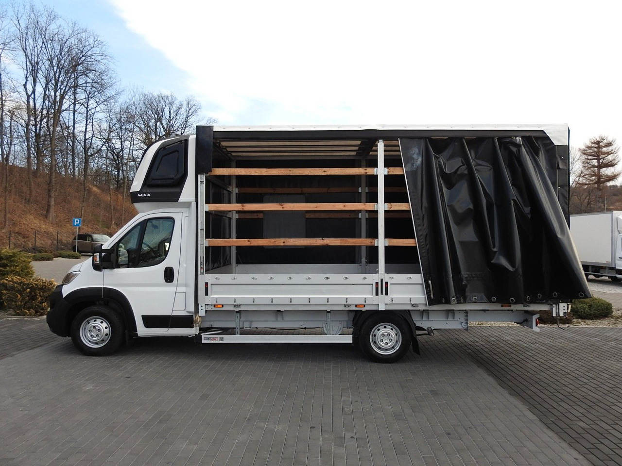 New Curtain side van Opel MOVANO  PRITSCHE PLANE 10 PALETTEN WEBASTO  A/C: picture 8