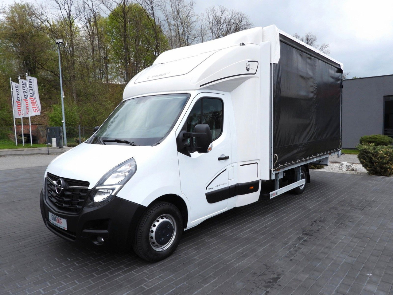 Curtain side van, Combi van Opel MOVANO  PRITSCHE PLANE 10 PALETTEN WEBASTO A/C: picture 6