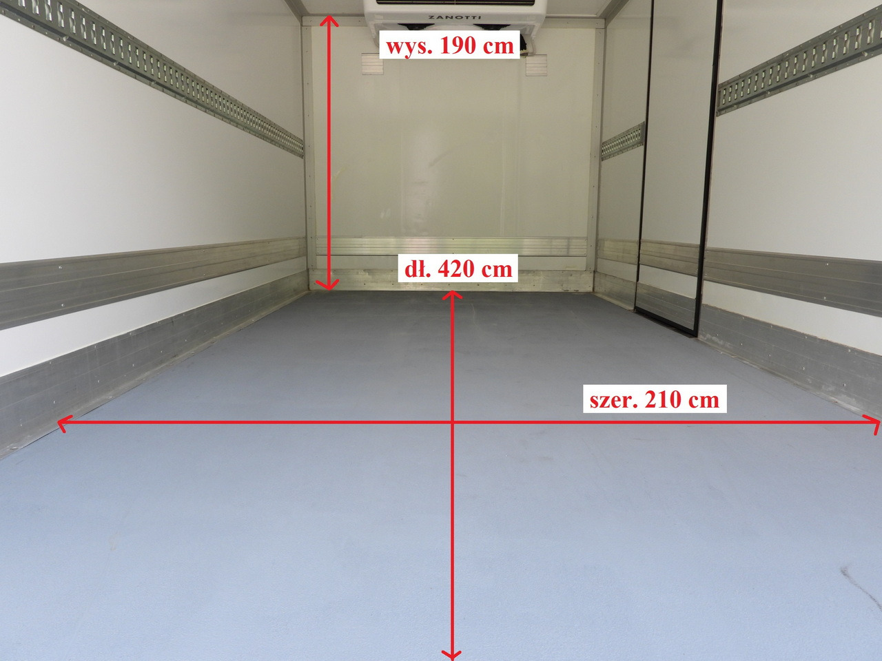 Refrigerated delivery van PEUGEOT BOXER REGRIGERATOR BOX 0*C 8 PALLETS CRUISE CONTROL LED LIGHTS AIR CONDITIONING  165HP: picture 13