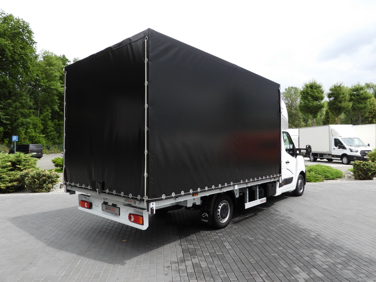 RENAULT MASTER TARPAULIN 10 PALLETS WEBASTO CRUISE CONTROL LED LIGHTS PNEUMATICS AIR CONDITIONING 165HP - Curtain side van: picture 3 RENAULT MASTER TARPAULIN 10 PALLETS WEBASTO CRUISE CONTROL LED LIGHTS PNEUMATICS AIR CONDITIONING 165HP - Curtain side van: picture 3