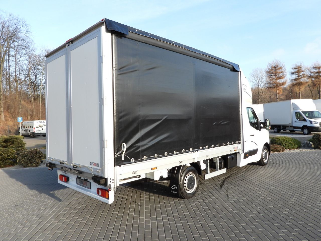 RENAULT MASTER TARPAULIN 8 PALLETS WEBASTO CRUISE CONTROL LED LIGHTS PNEUMATICS AIR CONDITIONING 165HP - Curtain side van: picture 3 RENAULT MASTER TARPAULIN 8 PALLETS WEBASTO CRUISE CONTROL LED LIGHTS PNEUMATICS AIR CONDITIONING 165HP - Curtain side van: picture 3