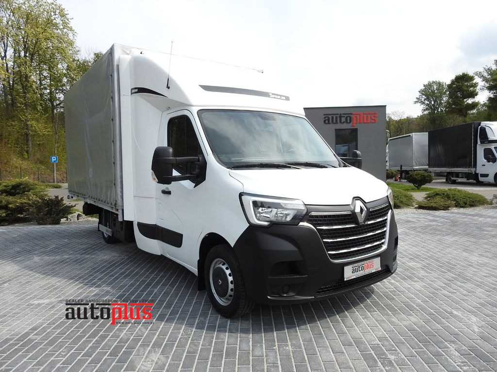 Renault MASTER PRITSCHE PLANE 10 PALETTEN WEBASTO A/C - Curtain side van, Combi van: picture 1 Renault MASTER PRITSCHE PLANE 10 PALETTEN WEBASTO A/C - Curtain side van, Combi van: picture 1
