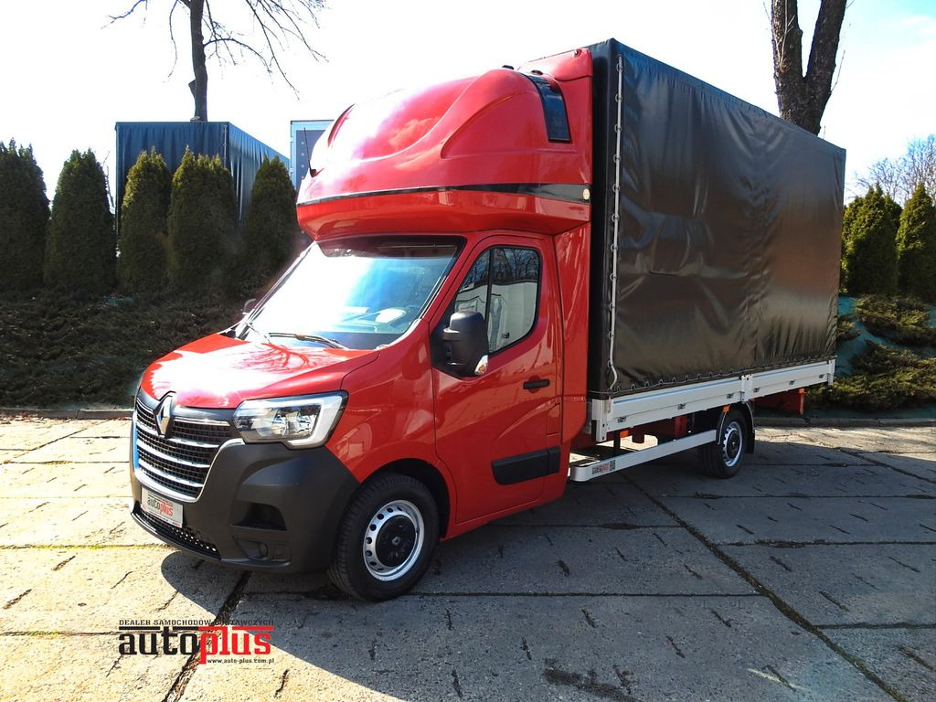 Renault MASTER PRITSCHE PLANE 10 PALETTEN WEBASTO - Curtain side van: picture 1 Renault MASTER PRITSCHE PLANE 10 PALETTEN WEBASTO - Curtain side van: picture 1