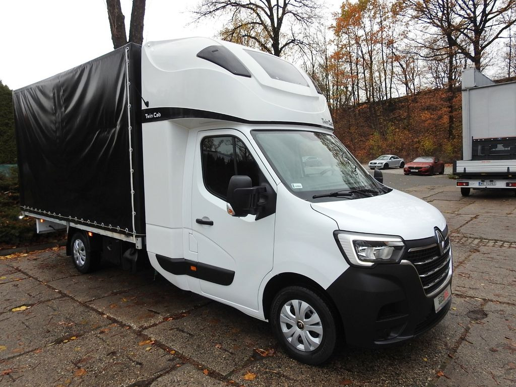 Renault MASTER PRITSCHE PLANE 8 PALLETEN SCHLAFKABINE - Curtain side van, Combi van: picture 4 Renault MASTER PRITSCHE PLANE 8 PALLETEN SCHLAFKABINE - Curtain side van, Combi van: picture 4