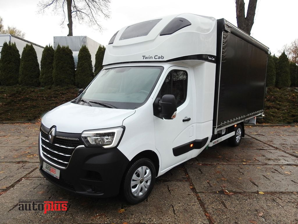 Renault MASTER PRITSCHE PLANE 8 PALLETEN SCHLAFKABINE - Curtain side van, Combi van: picture 1 Renault MASTER PRITSCHE PLANE 8 PALLETEN SCHLAFKABINE - Curtain side van, Combi van: picture 1
