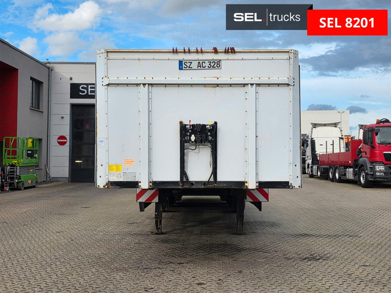 Berger SAPL 24 - Dropside/ Flatbed semi-trailer: picture 2 Berger SAPL 24 - Dropside/ Flatbed semi-trailer: picture 2