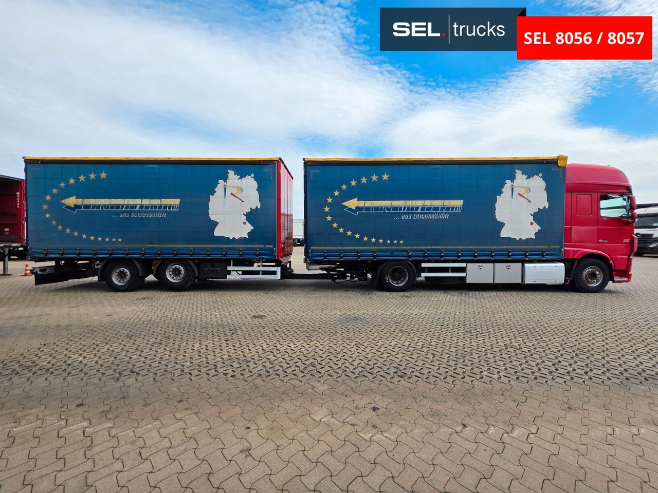 DAF XF 410 / ZF Intarder / Durchladezug - Curtain side truck: picture 4 DAF XF 410 / ZF Intarder / Durchladezug - Curtain side truck: picture 4