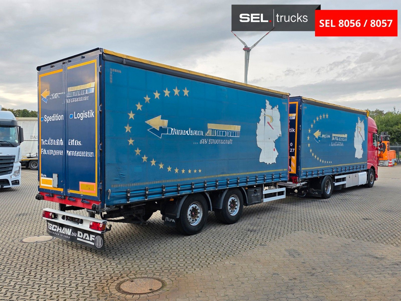 DAF XF 410 / ZF Intarder / Durchladezug - Curtain side truck: picture 5 DAF XF 410 / ZF Intarder / Durchladezug - Curtain side truck: picture 5