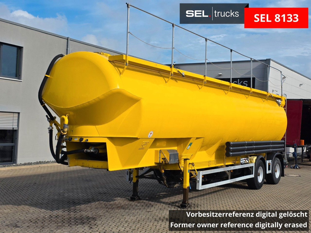 Feldbinder EUT 58.2 / 58 m3 - Silo semi-trailer: picture 1 Feldbinder EUT 58.2 / 58 m3 - Silo semi-trailer: picture 1