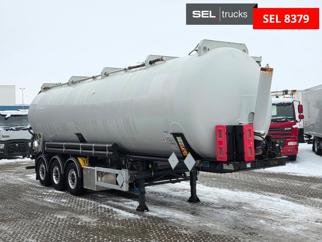 Feldbinder KIP 52/7000/A/2 / ADR AT / 52.000 l - Silo semi-trailer: picture 3 Feldbinder KIP 52/7000/A/2 / ADR AT / 52.000 l - Silo semi-trailer: picture 3