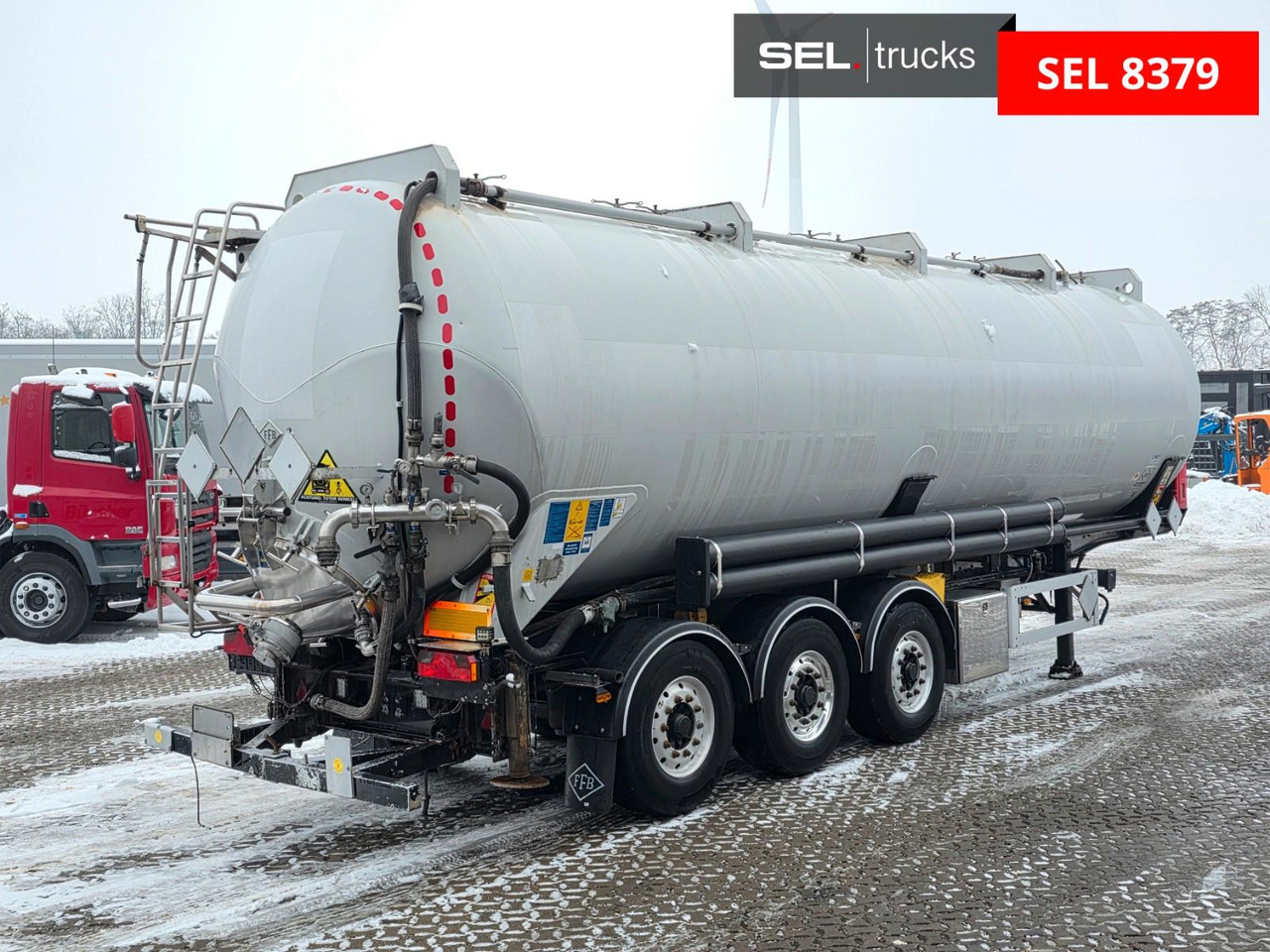 Feldbinder KIP 52/7000/A/2 / ADR AT / 52.000 l - Silo semi-trailer: picture 5 Feldbinder KIP 52/7000/A/2 / ADR AT / 52.000 l - Silo semi-trailer: picture 5