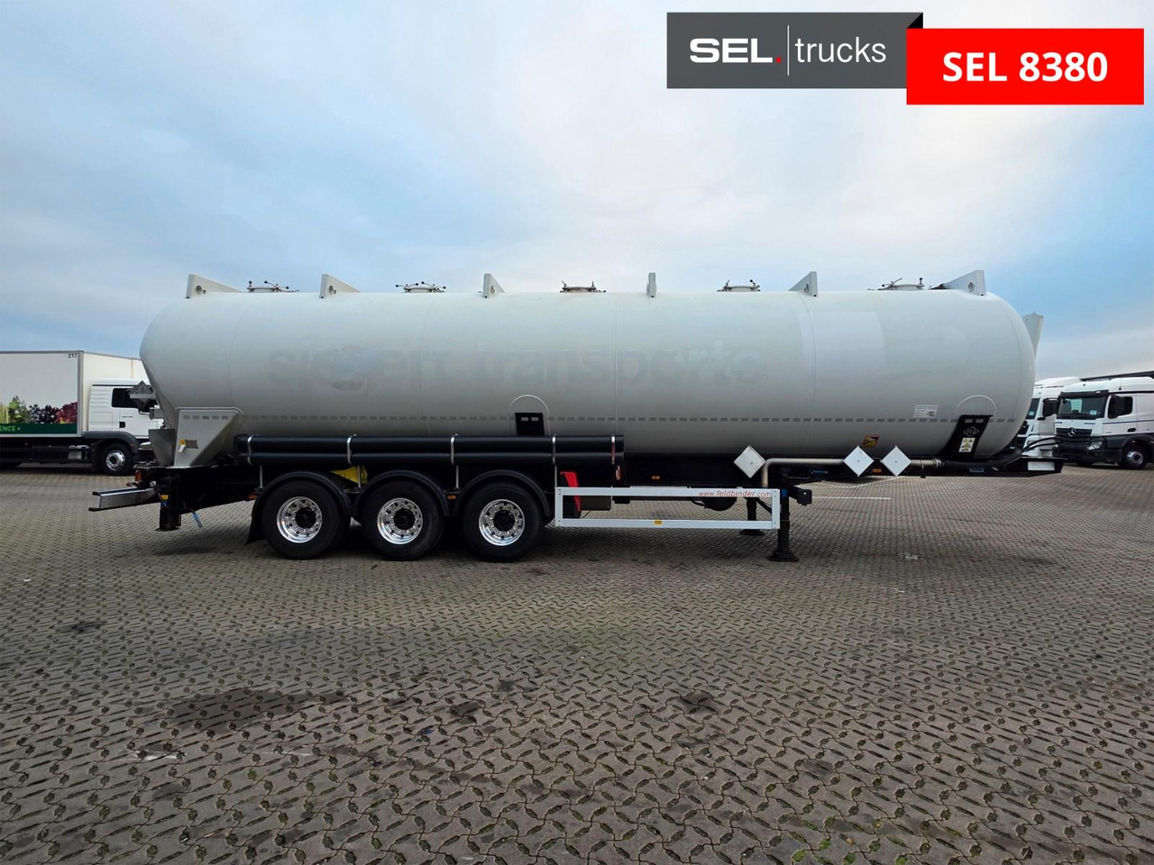 Feldbinder KIP 60.3 / ADR AT / 60.000 l - Silo semi-trailer: picture 4 Feldbinder KIP 60.3 / ADR AT / 60.000 l - Silo semi-trailer: picture 4