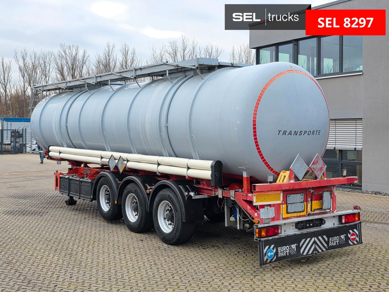 Tanker semi-trailer Feldbinder TSA 38.3 / Alu / ADR AT, FL / Lift / VOGELSANG: picture 7 Tanker semi-trailer Feldbinder TSA 38.3 / Alu / ADR AT, FL / Lift / VOGELSANG: picture 7