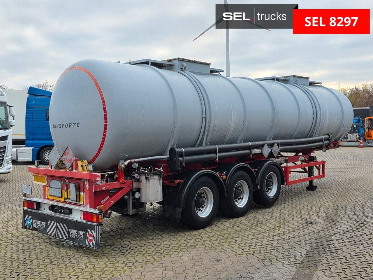 Feldbinder TSA 38.3 / Alu / ADR AT, FL / Lift / VOGELSANG - Tanker semi-trailer: picture 5 Feldbinder TSA 38.3 / Alu / ADR AT, FL / Lift / VOGELSANG - Tanker semi-trailer: picture 5