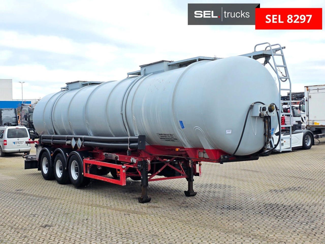 Feldbinder TSA 38.3 / Alu / ADR AT, FL / Lift / VOGELSANG - Tanker semi-trailer: picture 3 Feldbinder TSA 38.3 / Alu / ADR AT, FL / Lift / VOGELSANG - Tanker semi-trailer: picture 3