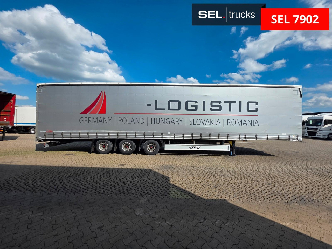 Fliegl SDS 390 X-tra Long / Mega / Long Trailer - Curtainsider semi-trailer: picture 4 Fliegl SDS 390 X-tra Long / Mega / Long Trailer - Curtainsider semi-trailer: picture 4