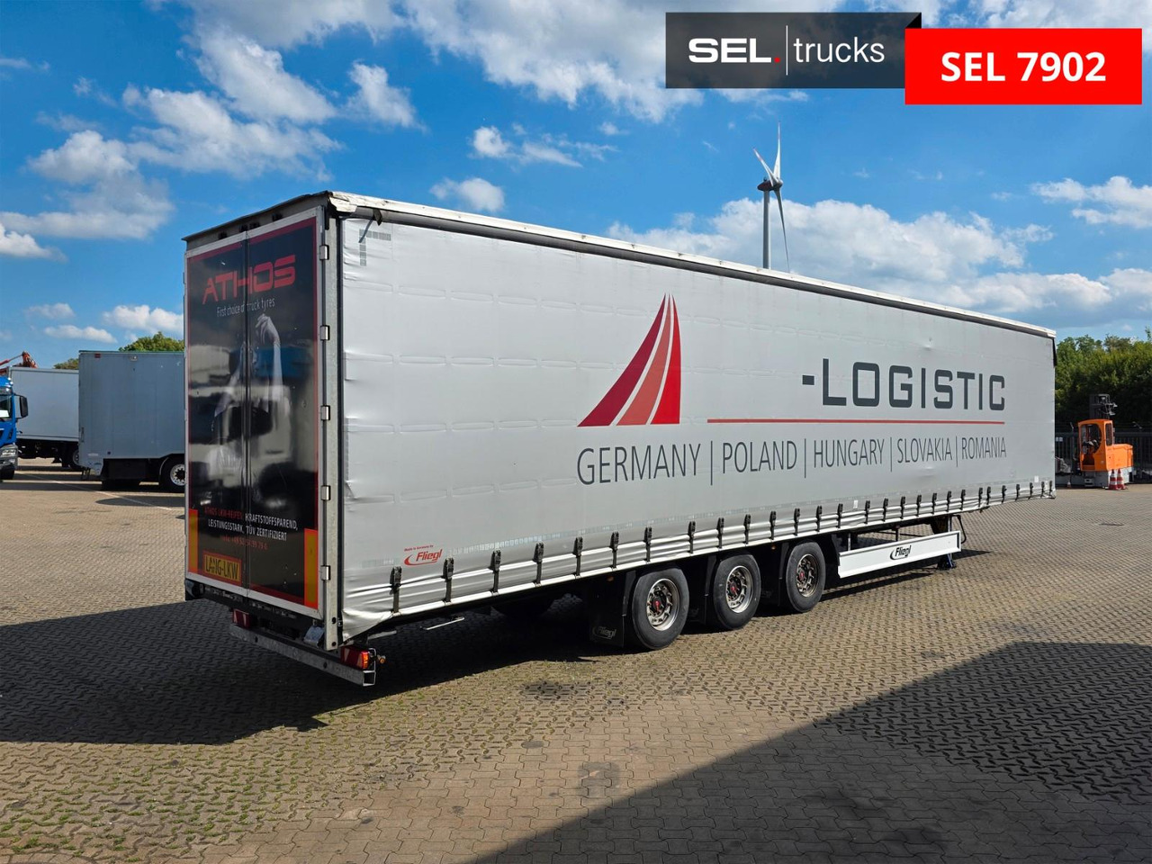 Fliegl SDS 390 X-tra Long / Mega / Long Trailer - Curtainsider semi-trailer: picture 5 Fliegl SDS 390 X-tra Long / Mega / Long Trailer - Curtainsider semi-trailer: picture 5