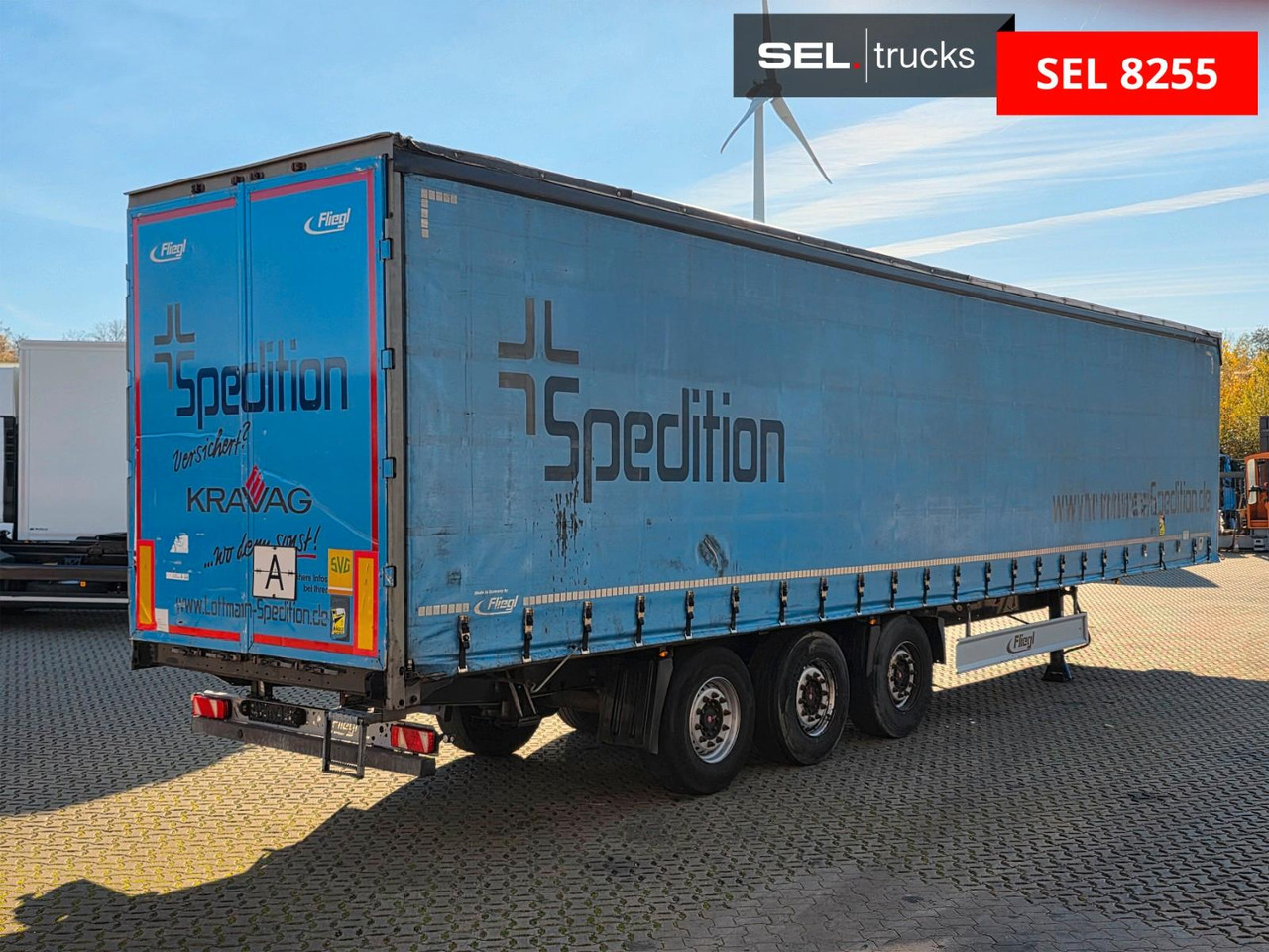 Fliegl SDS01 / Coilmulde / EDSCHA - Curtainsider semi-trailer: picture 5 Fliegl SDS01 / Coilmulde / EDSCHA - Curtainsider semi-trailer: picture 5