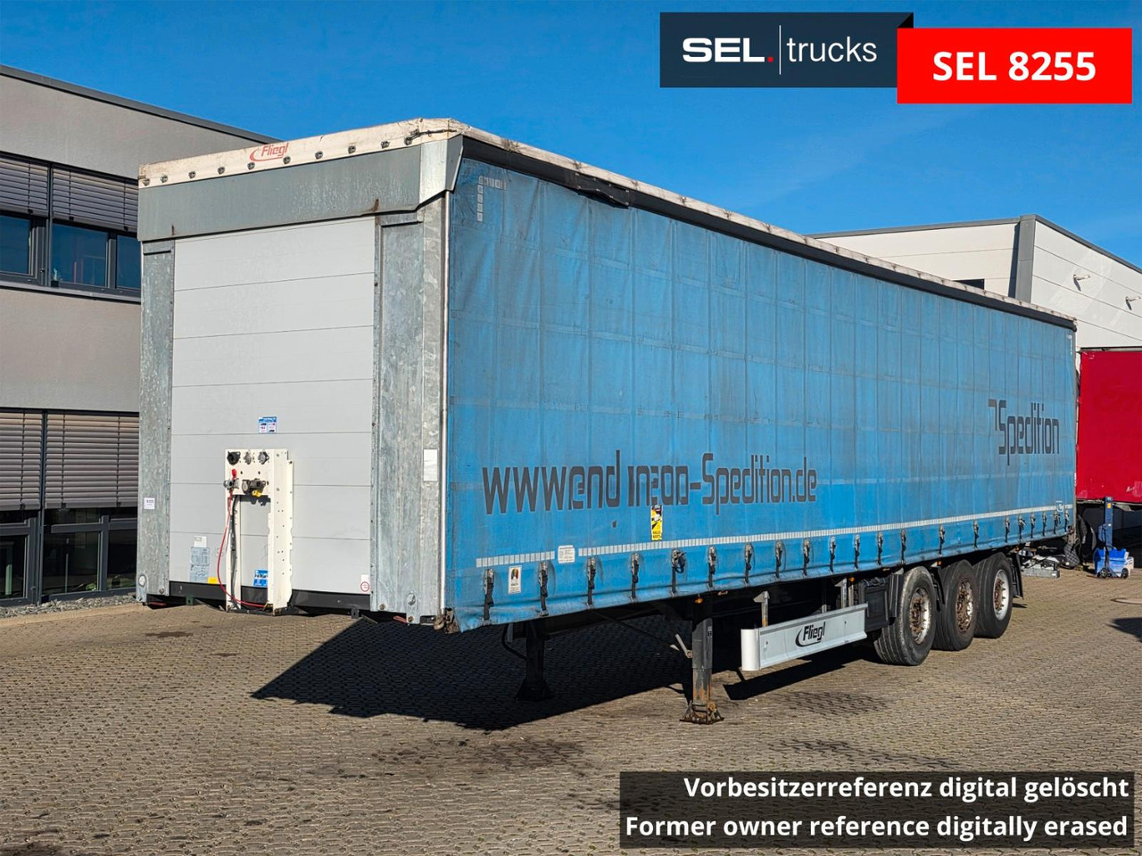 Fliegl SDS01 / Coilmulde / EDSCHA - Curtainsider semi-trailer: picture 1 Fliegl SDS01 / Coilmulde / EDSCHA - Curtainsider semi-trailer: picture 1