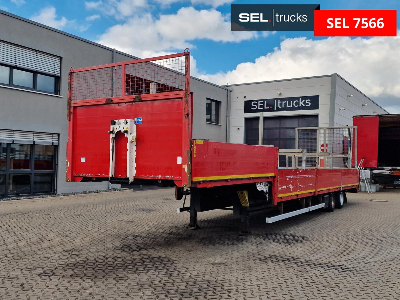 Fliegl SZS 270 - Dropside/ Flatbed semi-trailer: picture 1 Fliegl SZS 270 - Dropside/ Flatbed semi-trailer: picture 1
