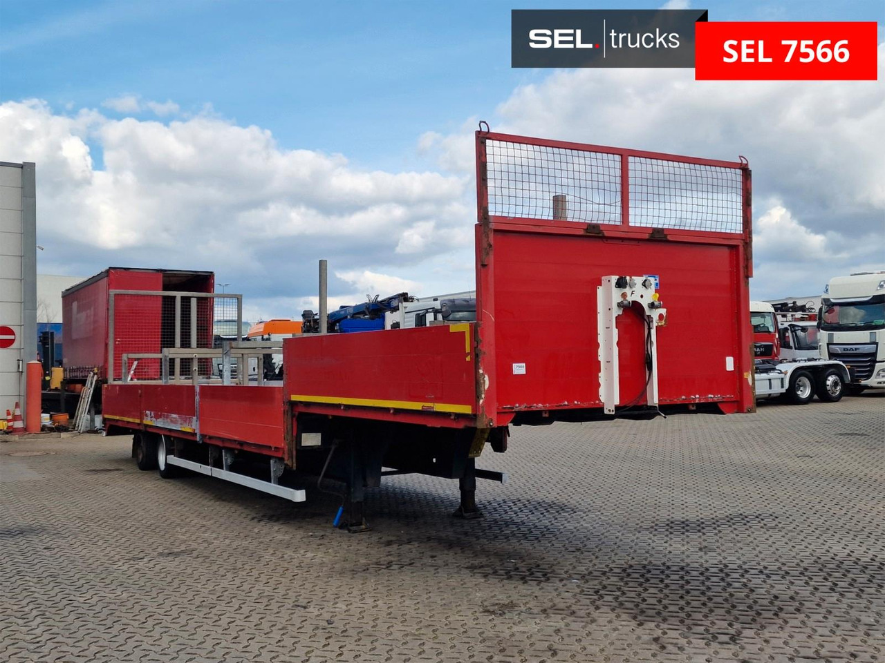 Fliegl SZS 270 - Dropside/ Flatbed semi-trailer: picture 3 Fliegl SZS 270 - Dropside/ Flatbed semi-trailer: picture 3