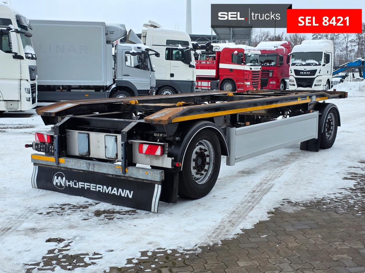 Hüffermann HAR 18.70 - Roll-off/ Skip trailer: picture 5 Hüffermann HAR 18.70 - Roll-off/ Skip trailer: picture 5