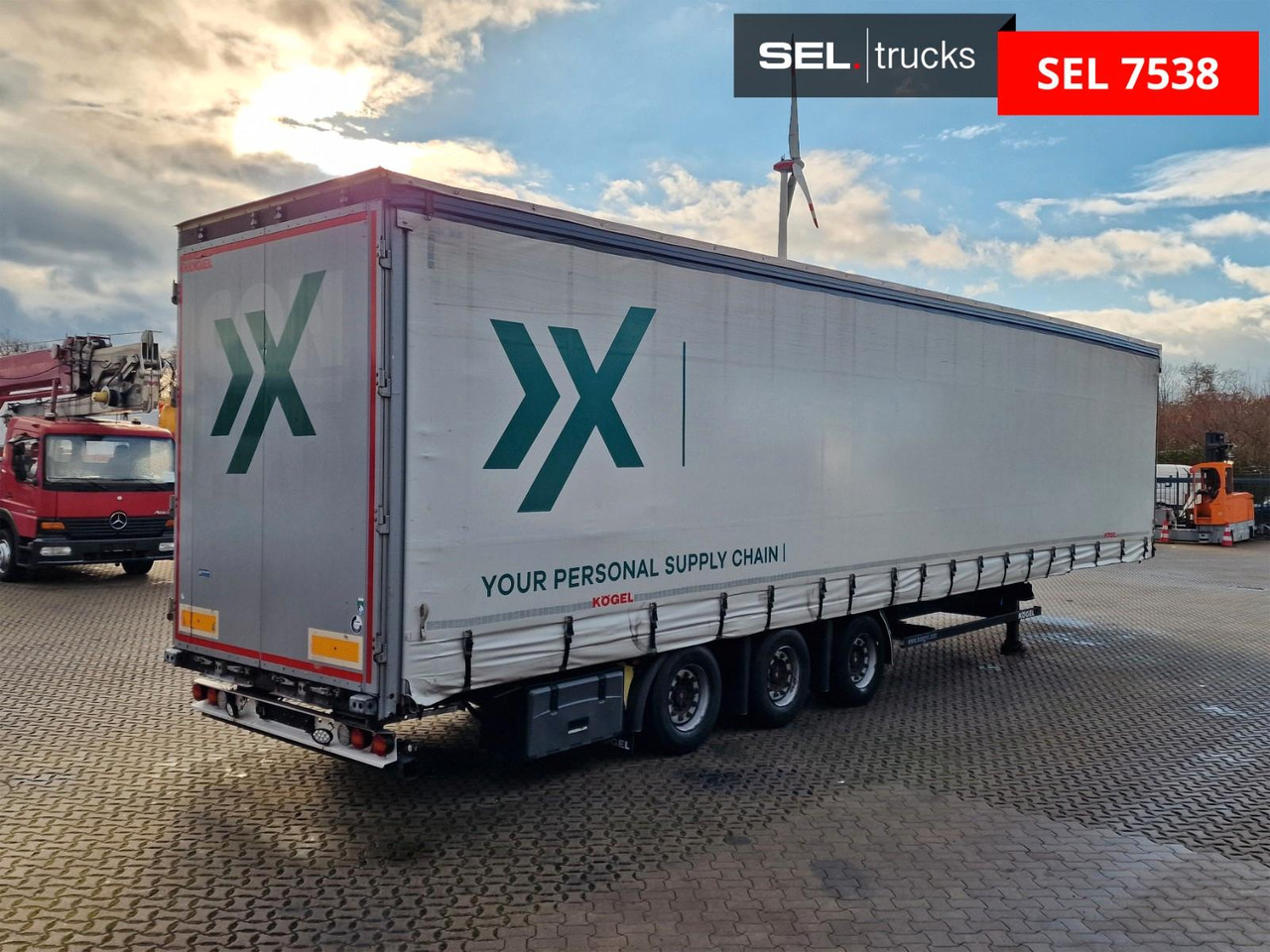 Kögel S24-1 / Hubdach / EDSCHA - Curtainsider semi-trailer: picture 5 Kögel S24-1 / Hubdach / EDSCHA - Curtainsider semi-trailer: picture 5