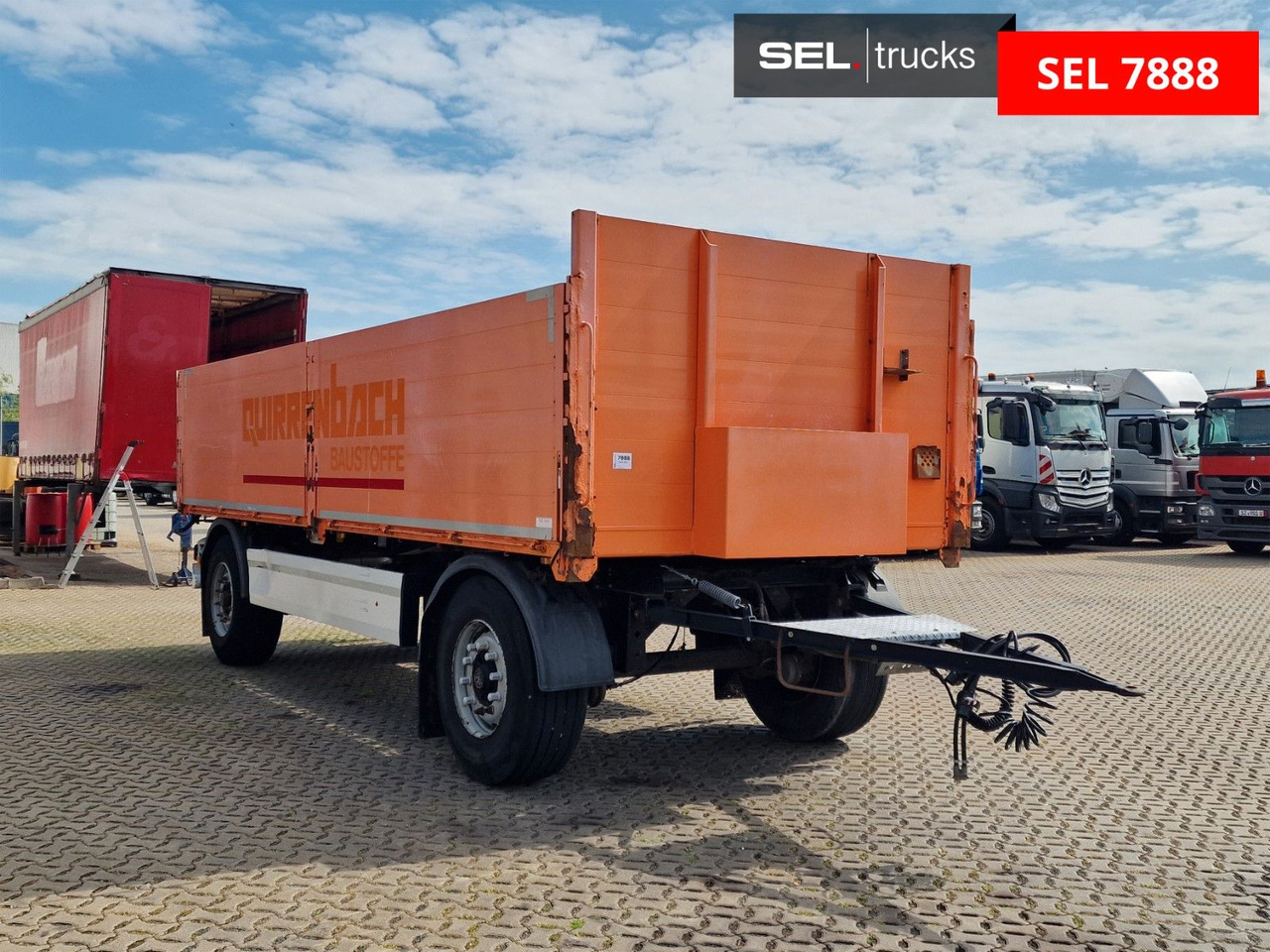 Krone AZ / Baustoff / 40 mm - Dropside/ Flatbed trailer: picture 3 Krone AZ / Baustoff / 40 mm - Dropside/ Flatbed trailer: picture 3