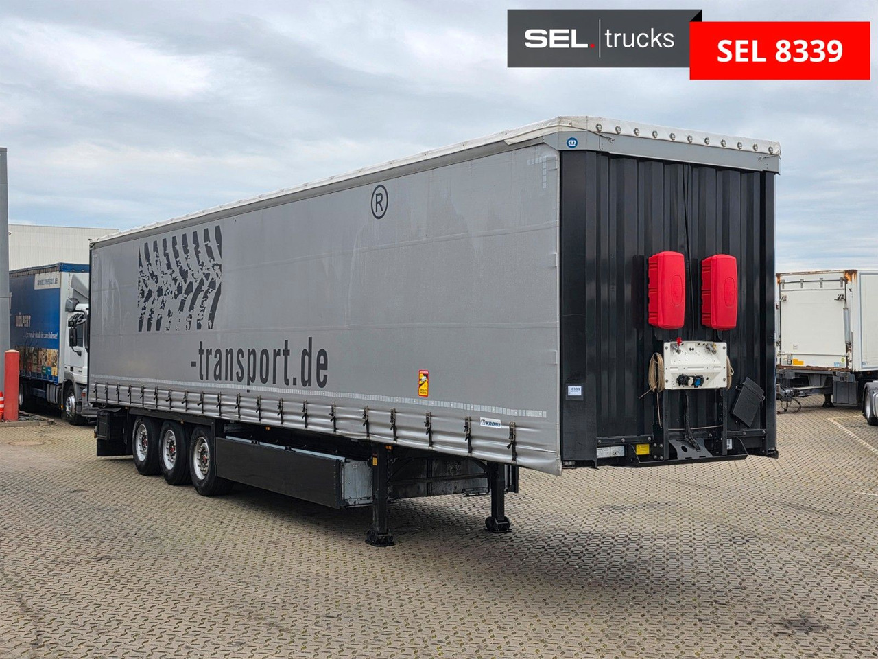 Krone SD / AT EXII / EDSCHA / Palettenkasten /Liftache - Curtainsider semi-trailer: picture 3 Krone SD / AT EXII / EDSCHA / Palettenkasten /Liftache - Curtainsider semi-trailer: picture 3