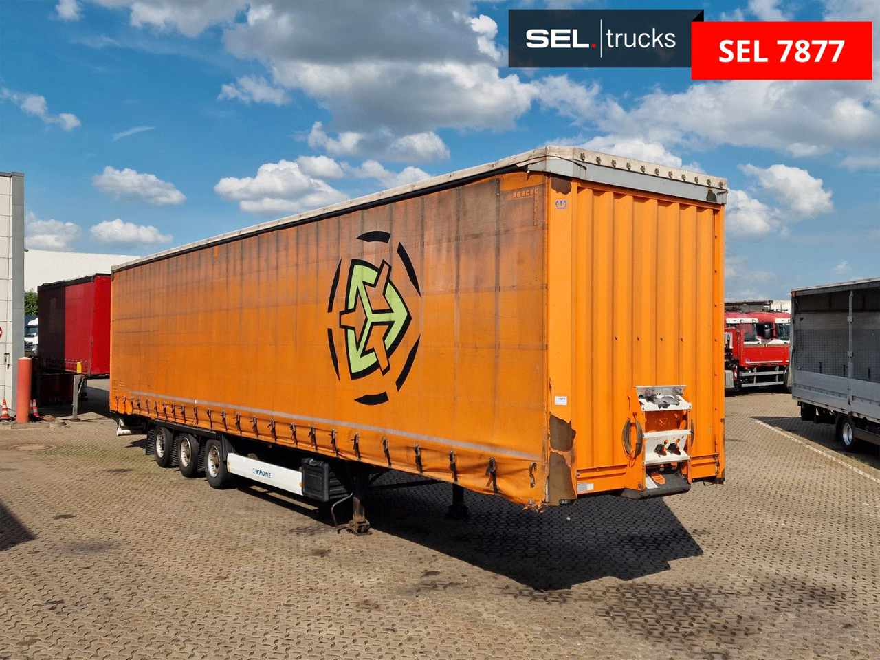 Krone SD / Hubdach / EDSCHA / Mega - Curtainsider semi-trailer: picture 3 Krone SD / Hubdach / EDSCHA / Mega - Curtainsider semi-trailer: picture 3