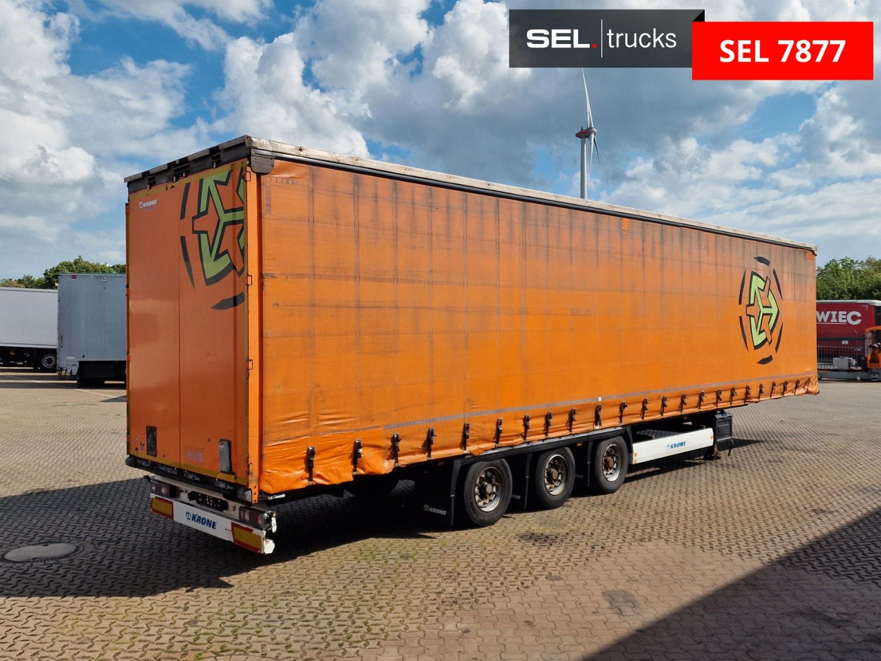 Krone SD / Hubdach / EDSCHA / Mega - Curtainsider semi-trailer: picture 5 Krone SD / Hubdach / EDSCHA / Mega - Curtainsider semi-trailer: picture 5